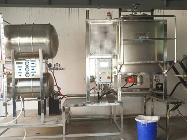 T450Ex雙罐減壓分餾丙酮提純機(jī)組